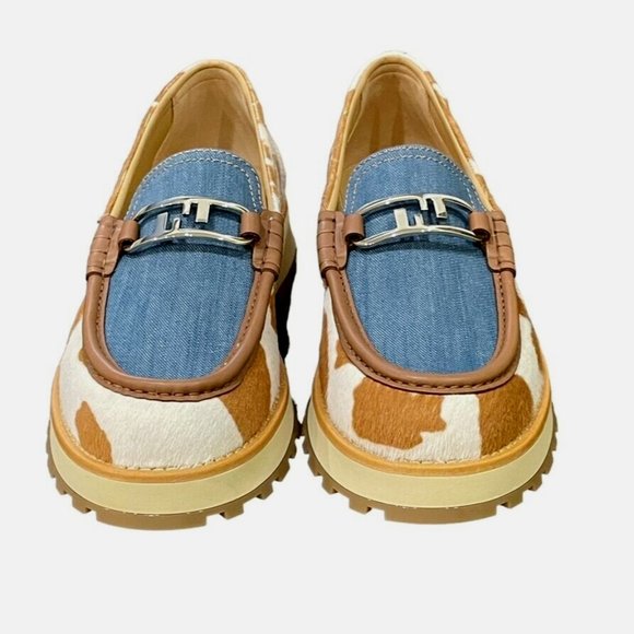 Fendi Men’s Calf Hair O'Lock Buckle Slip-on Loafers Size 10 US $1,250.00 - Picture 6 of 11